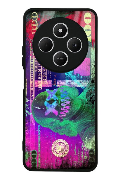 Spoyi Xiaomi Redmi 14C Joker Dolars Design Glossy Phone Case