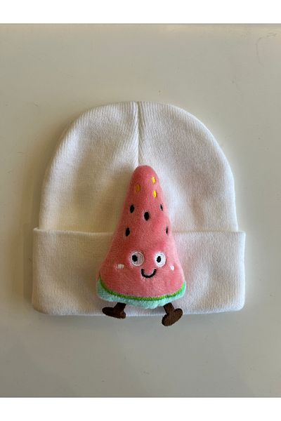 fethi mekik Children's Beret Figured Beret with Plush