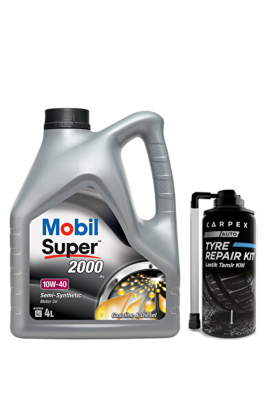 Mobil Super 2000 X1 10W40 Motor Yağı 4 L ÜT:2025