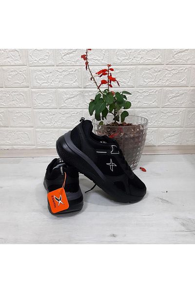 Kinetix Cıntıa Black-Black Fuspet Lightweight Casual Sneakers