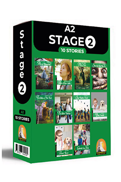 Kapadokya Yayınları قصص إنجليزية، المستوى A2، 10 كتب قصص إنجليزية، مجموعة في ...