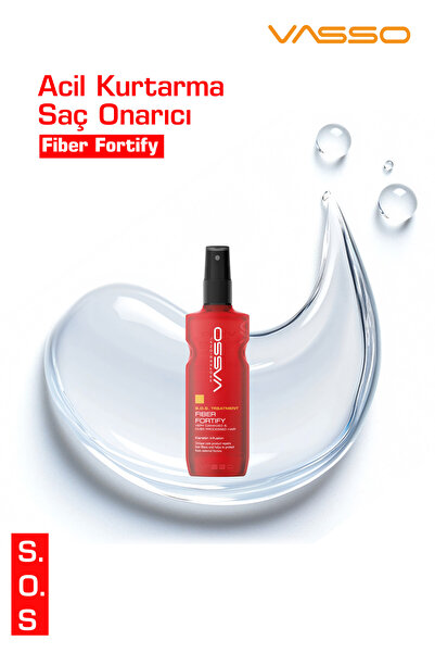 VASSO WOMEN Acil Kurtarma Fiber Keratin Bakım Hızlı Kopma Onarıcı Sprey Fiber Fortify 80 ml