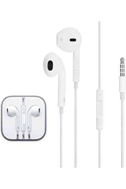Syrox Mikrofonlu Kulak Içi Kulaklık Telefon Kulaklığı Apple Iphone Uyumlu Kulaklık 5 5s 6 6s Plus Uyumlu