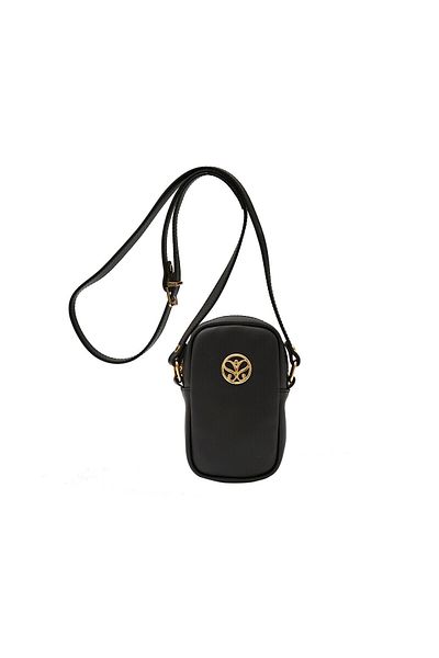 ipekevi Plain Black Crossbody Bag 1018