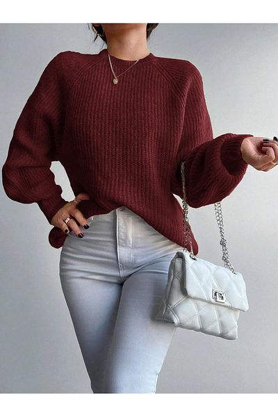 Figo Pulover cu mâneci raglan cu croială dreaptă