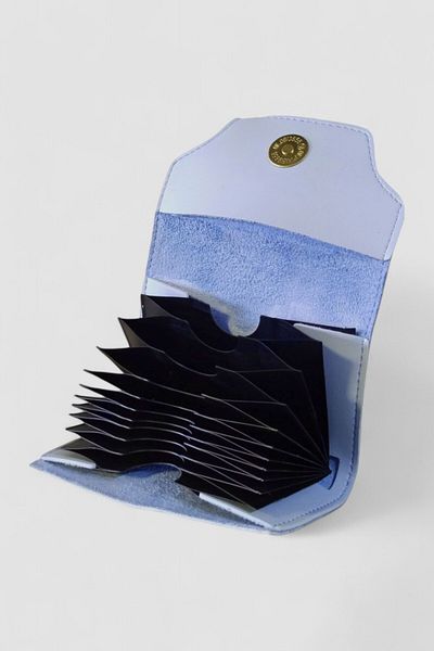 Lederax Mini Accordion Leather Card Holder - Wash Ld217