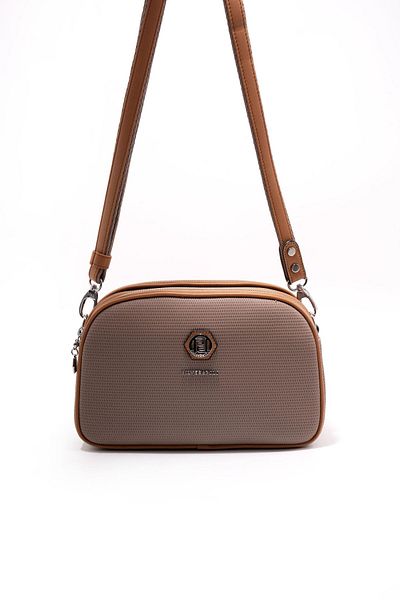 Silver Polo Silver & Polo Sand - A.Taba SP745 Γυναικεία τσάντα χιαστί