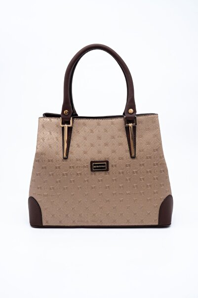 Silver Polo Бронз - Кафе SP667 Дамска чанта