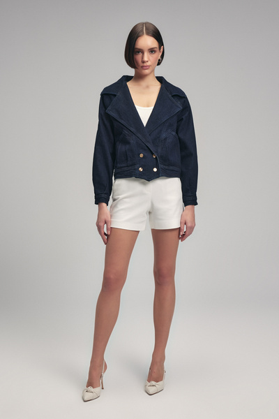 adL Jean Double Breasted Jacket