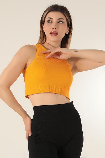 Doremi Women's Knitted Bustier - Seamless Design