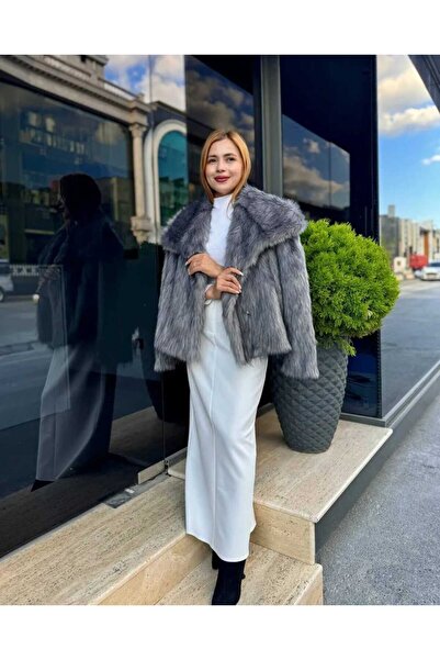 aytenli Guler lat cu mâneci lungi - buzunar cu nasturi cu apăsare, lungime medie