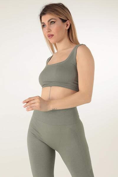 Doremi Seamless Ribbed Sports Bra