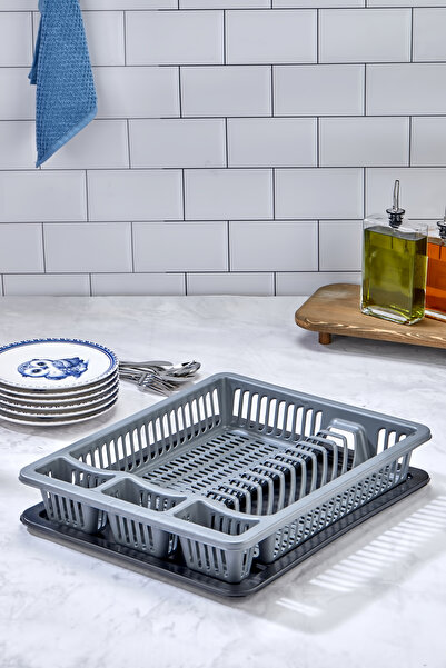 Homie Tezgah Üstü Bulaşıklık - Kurutmalık - Tabaklık - Bardaklık - Kaşıklık