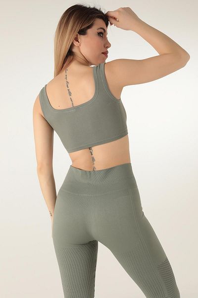 Doremi Seamless Ribbed Sports Bra