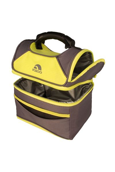 IGLOO 9-Can Zipper Closure Gripper Polyester Lunch Bag Cooler