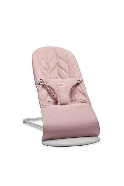 BabyBjörn BabyBjorn Bouncer Bliss Cotton, Petal Quilt - Dusty Pink