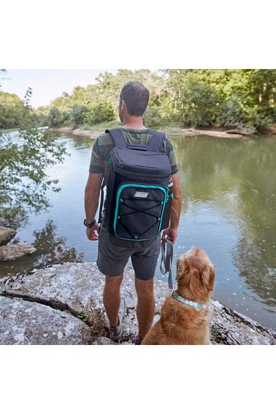 Coleman Xpand 30-Can Insulated Antimicrobial Soft Cooler Backpack