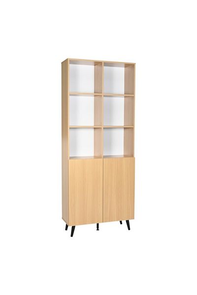 micasa Elegant Design Melamine Floor Standing Bookcase