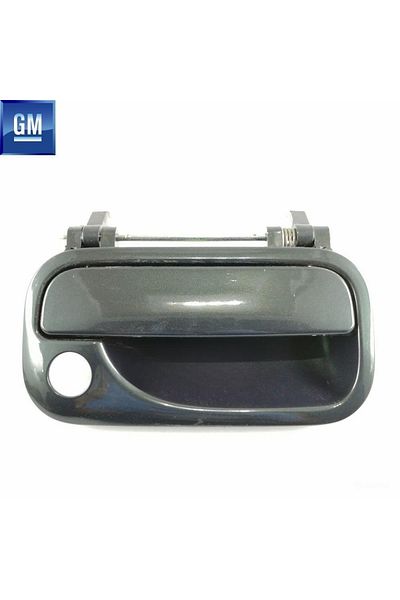 OEM Perforated Right Front Door Exterior Opening Handle Dark Green Opel Vectra B, Corsa B Coupe, Tigra a Compatible