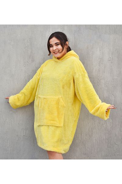Pandamkee Feel Warmth with Plush Wearable Blanket: Meet