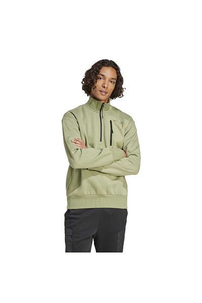 adidas Φούτερ City Escape Fleece με μισό φερμουάρ
