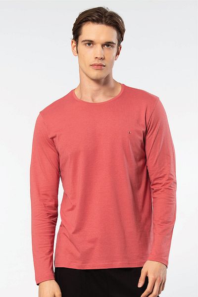 Cacharel 2242 Men's Modal Cotton Crew Neck T-Shirt