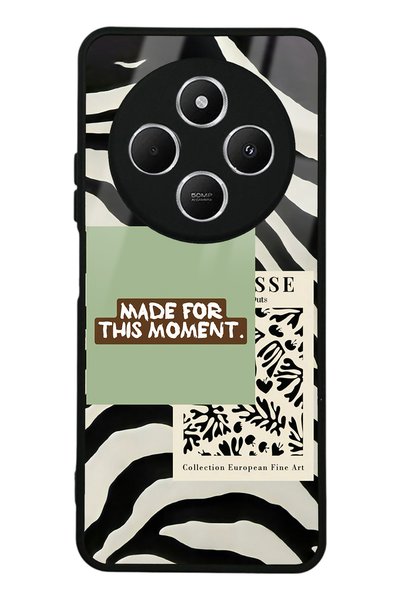 Spoyi Glossy Phone Case for Xiaomi Redmi 14C Green Mattisse Design