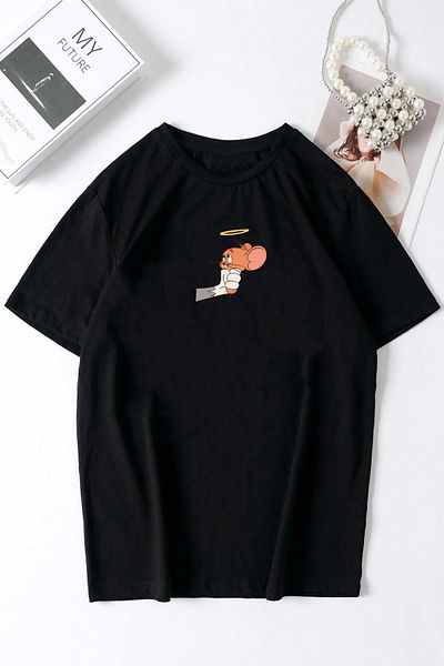 uyguntarz Τυπωμένο μπλουζάκι Unisex Oversize που συμπληρώνει ο ένας τον άλλον