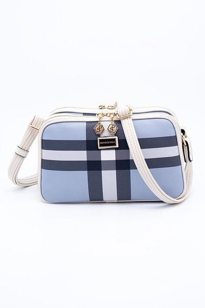 Silver Polo Silver & Polo Blue - Geantă de damă Bone SP899