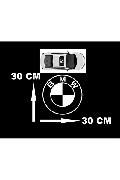 Oracal Bmw Logo Sticker Sunroof Araç Etiketi
