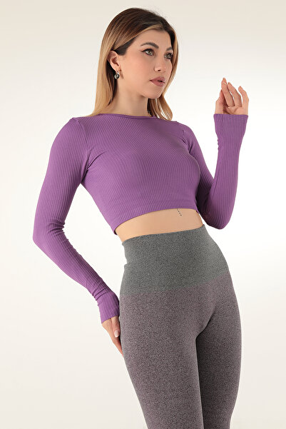 Doremi Довгорукавний велосипедний комір з резинкою Crop-21856