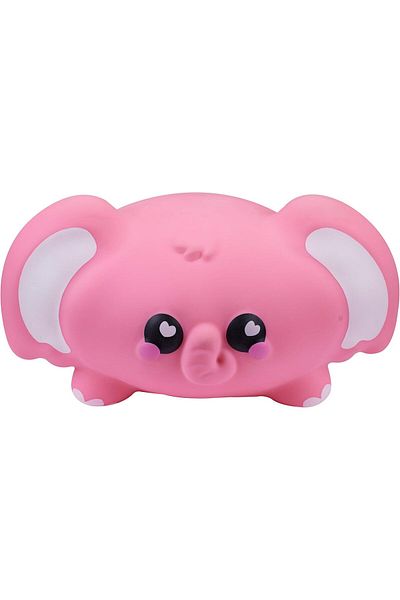 Smooshzees Snugzees, Bubblez, Pink Elephant, Collectable Characters, Supersoft, Cuddly and Squishy