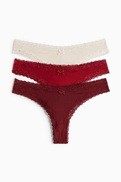 H&M 3-pack Brazilian briefs