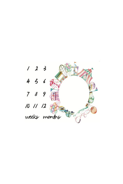 OEM Paturica Milestone plusata pentru fotografii memorabile Circus