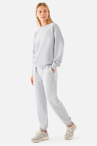 Superstacy Mia Oversize Gray Jogger Sweatpants