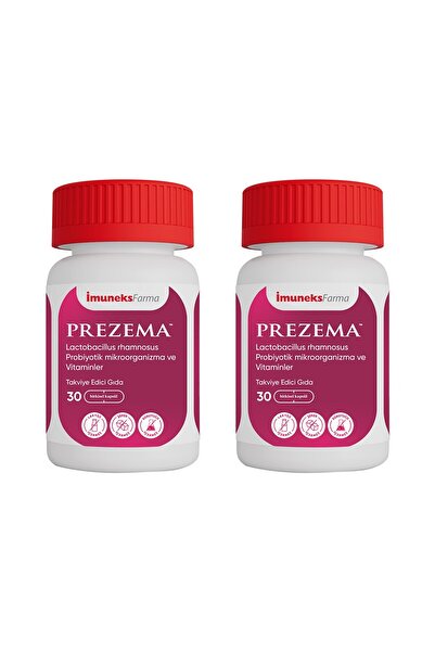 Imuneks Farma Prezema™ Lactobacillus rhamnosus Probiyotik mikroorganizma ve V...