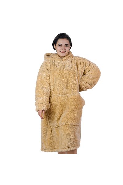 Pandamkee Welsoft Plush Fleece Wearable Blanket Pajamas