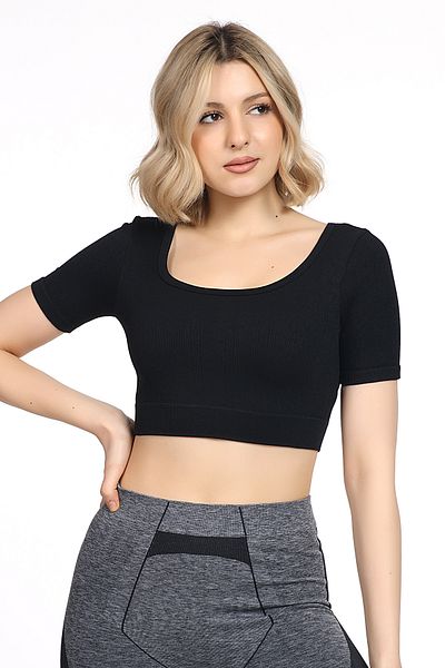 Doremi Square Collar Seamless Sports Bustier
