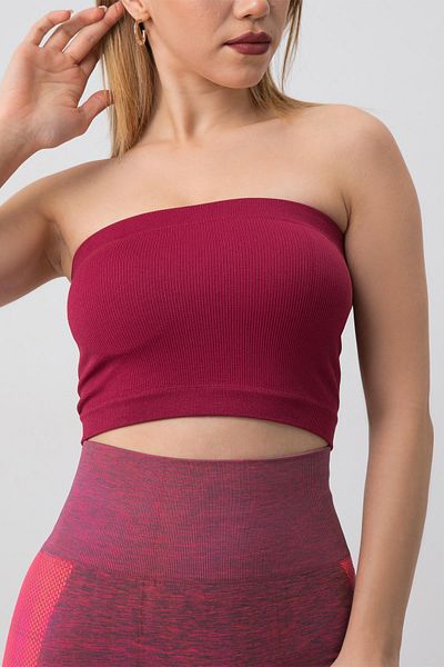 Doremi Strapless Seamless Corded Sports Bustier