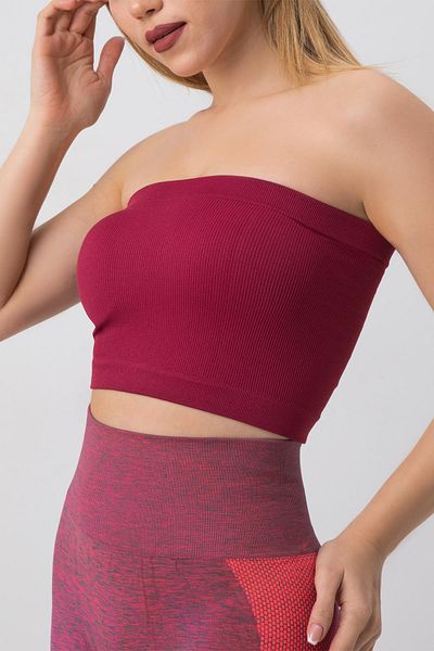 Doremi Strapless Seamless Corded Sports Bustier