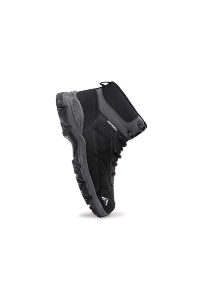 Cool Alfa Siyah Kauçuk Taban Softshell Outdoor Erkek Çocuk Bot