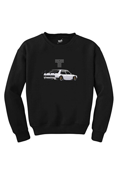 WAKHA Tofas Şahin Modified Black Sweatshirt
