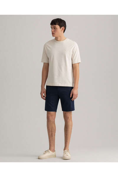Gant Erkek Lacivert Slim Fit Şort