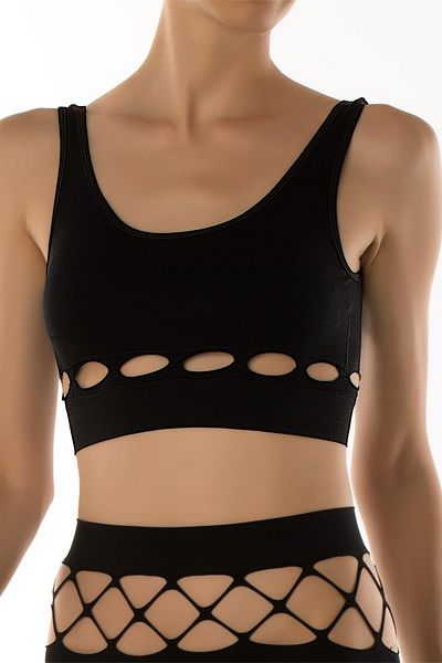 MioFit Sutien sport fără cusături cu decupaj