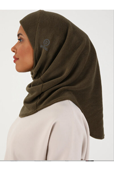 Differenza Καπό ολόγραμμα Hijab Thermal Fleece Χακί Χρώμα