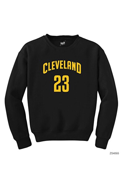 WAKHA كليفلاند 23 سويت شيرت بقلنسوة أسود