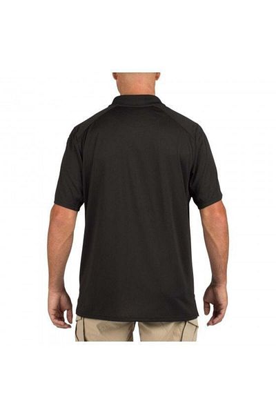 5.11 Tactical Men's Black S/s Helios Polo T-shirt