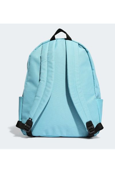 adidas Adidas Logo Print Backpack with Adjustable Shoulder Straps and Zip Closure