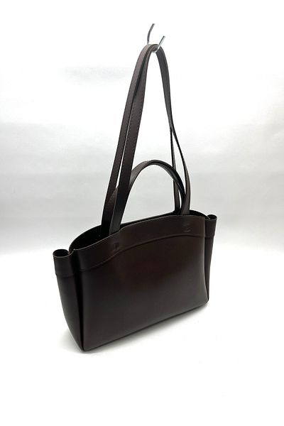 TAYMİR Women's Double Handle Suede Cub Zippered Tote Bag