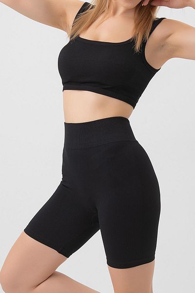 Doremi Ribbed Short Leggings